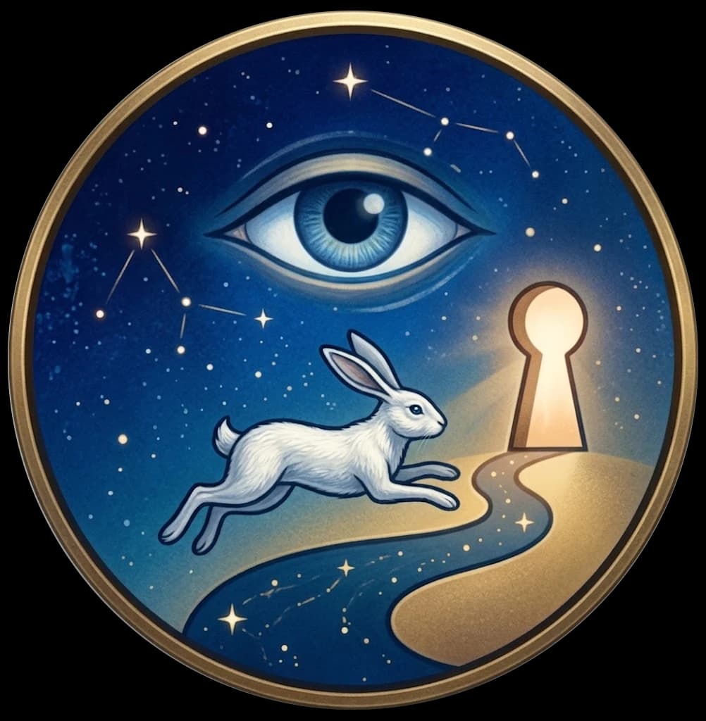 Logotipo oficial de Espejo Hermético - Sabiduría Arcanas